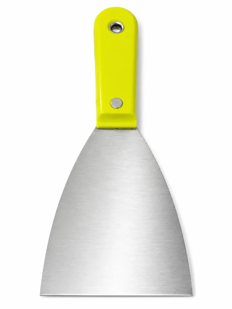 ESPATULA METAL 3" 75MM AMARILLA