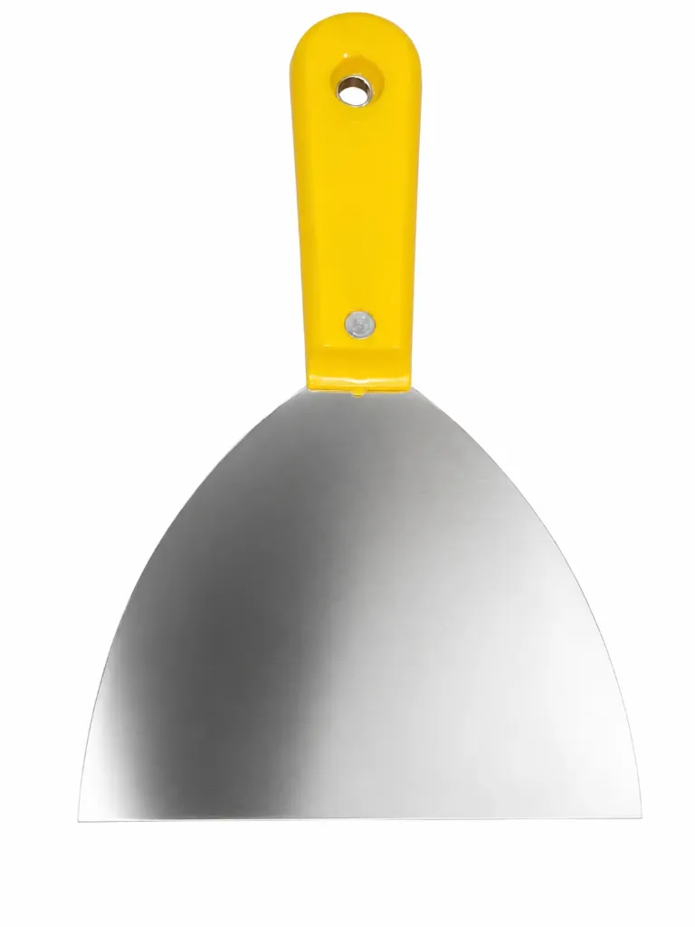 ESPATULA METAL 5" 125MM AMARILLA