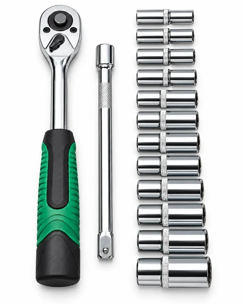 JUEGO DE RATCHET 3/8" 12 PIEZAS - GERMANY