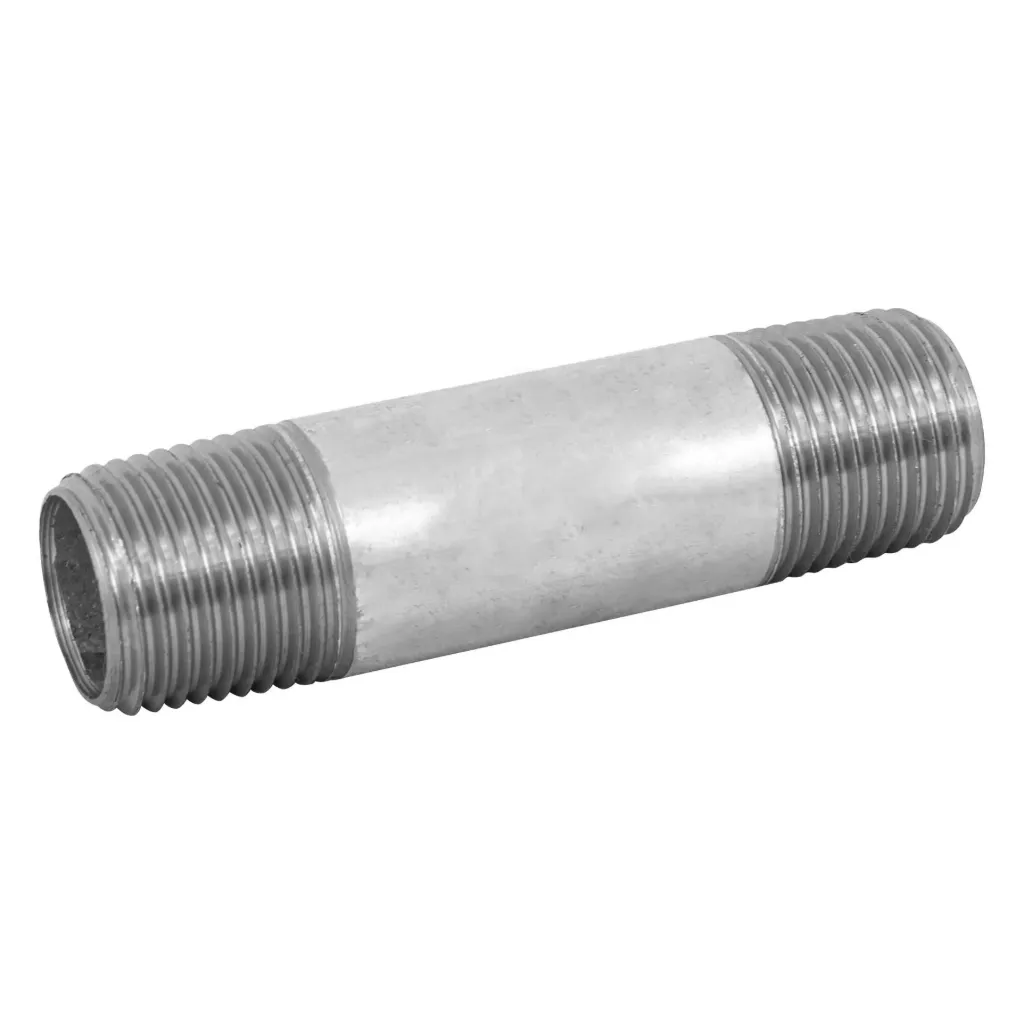 NIPLE GALVANIZADO DE 1/2 X 3"
