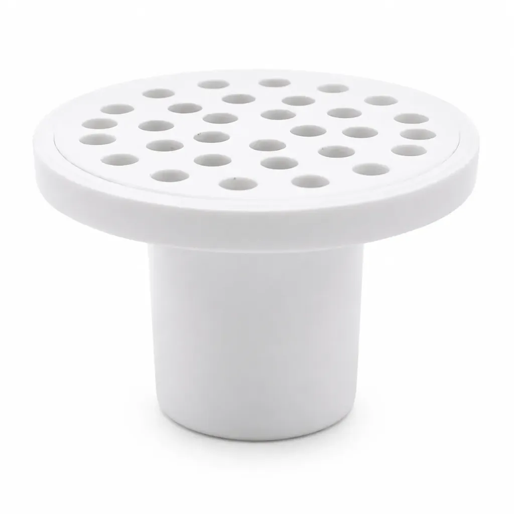 REJILLA CON SOSCO 3 X 1-1/2 RANURADA PVC