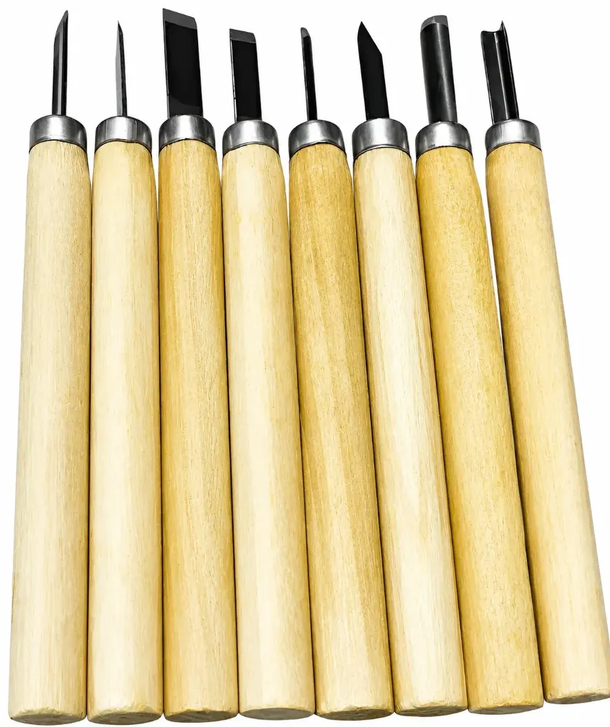 JUEGO DE GUBIAS 8 PIEZAS