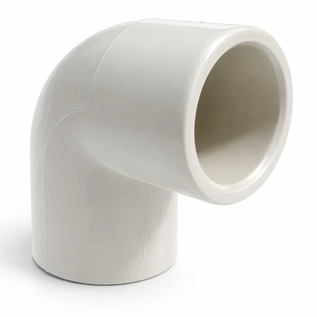 CODO PRESION PVC LISO 1/2" X 90