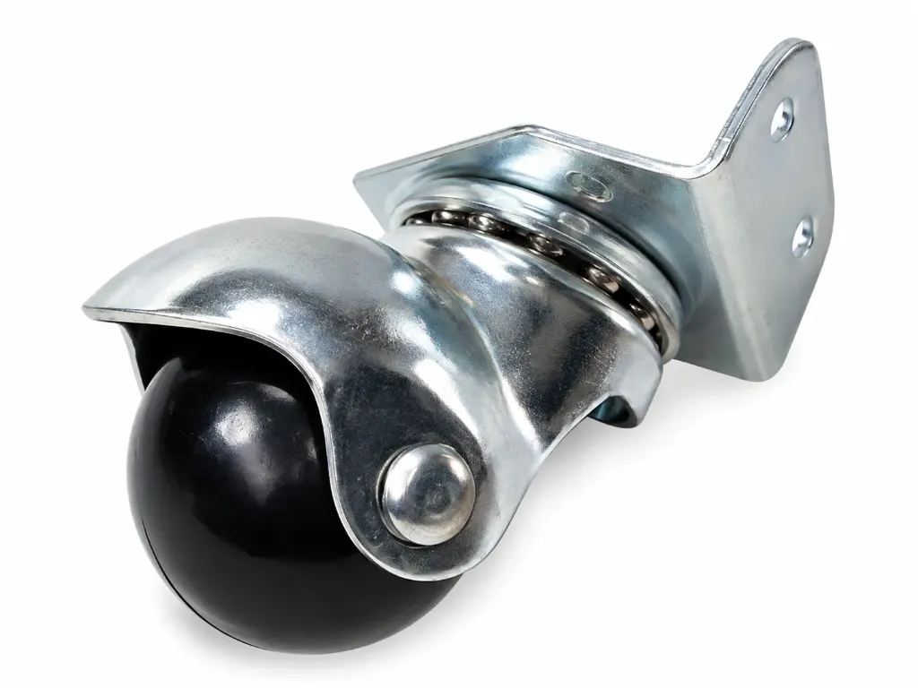 RODACHIN NEGRO ESQUINERO BOLA 1-1/2"