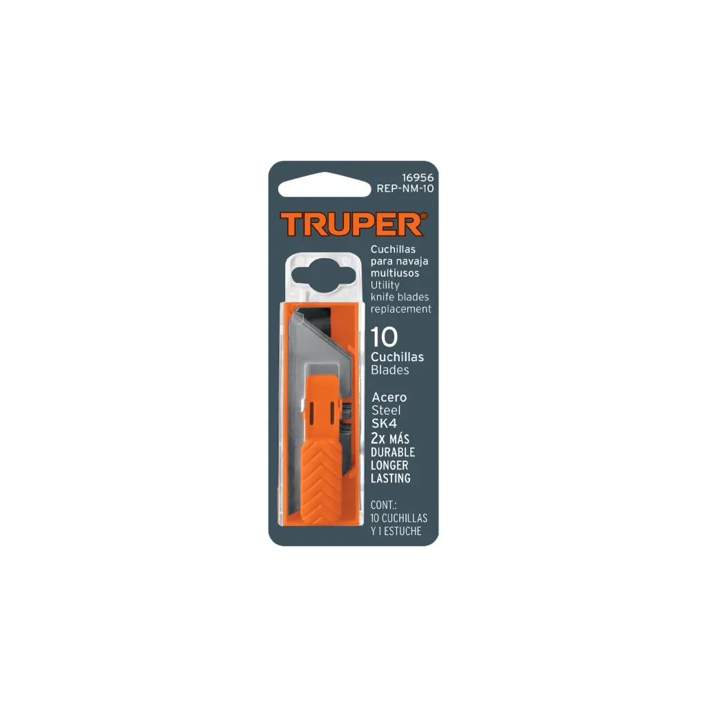 REPUESTO PARA BISTURI NM-6 Y NM-7 CON 10 CUCHILLAS - TRUPER