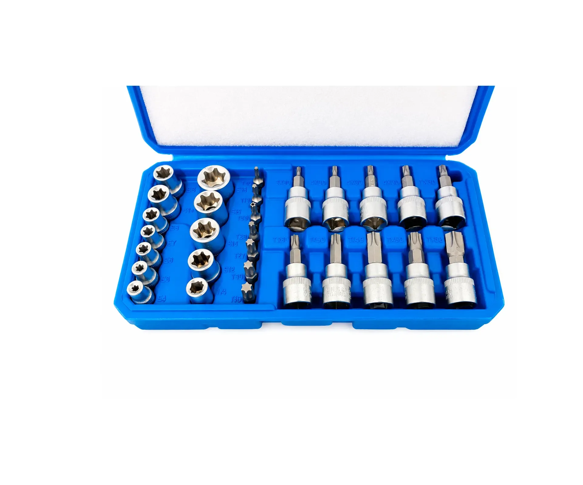 JUEGO DE COPAS TORX 29 PIEZAS - ECO