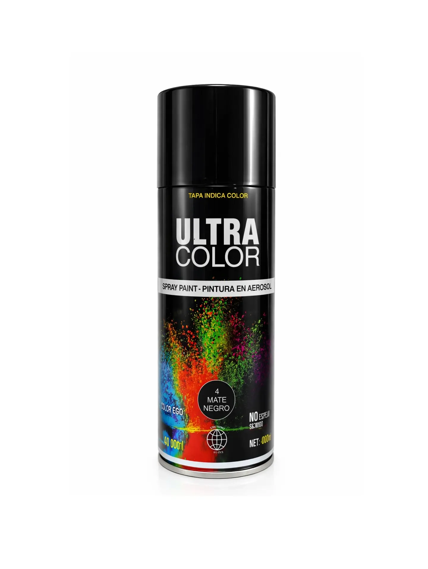 [602320] PINTURA EN AEROSOL NEGRO MATE 400ML - ECO