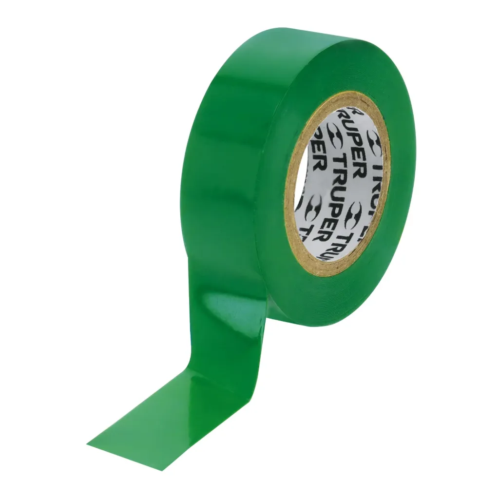 CINTA DE AISLANTE #22 9 M VERDE - TRUPER