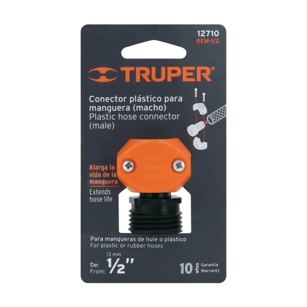 [12710] ACOPLE PARA MANGUERA MACHO 1/2"