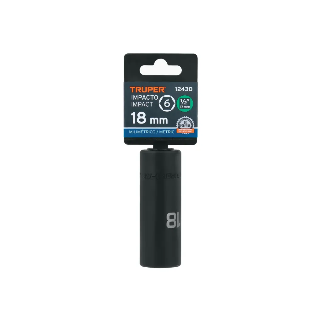 [12430] COPA LARGA 18MM 1/2 - TRUPER
