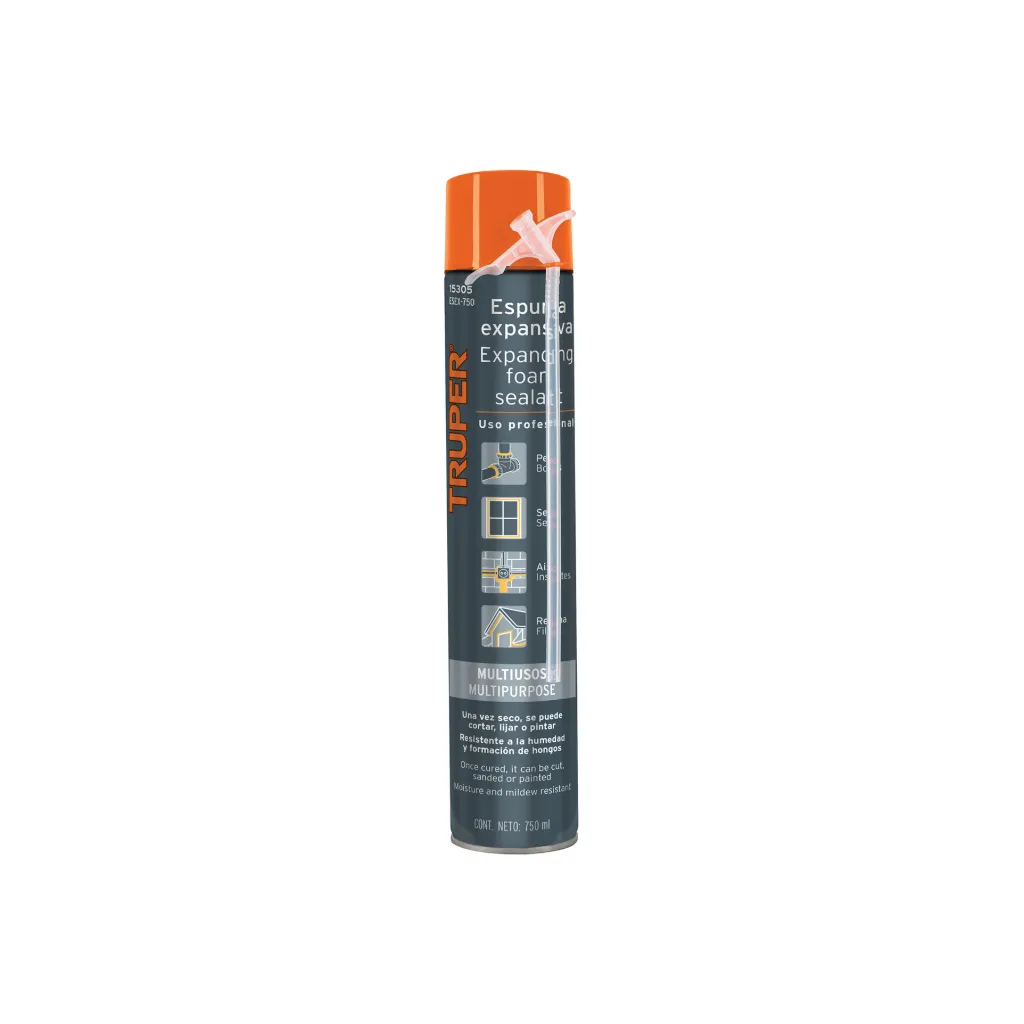 [15305] ESPUMA EXPANSIVA DE POLIURETANO 750ML - TRUPER