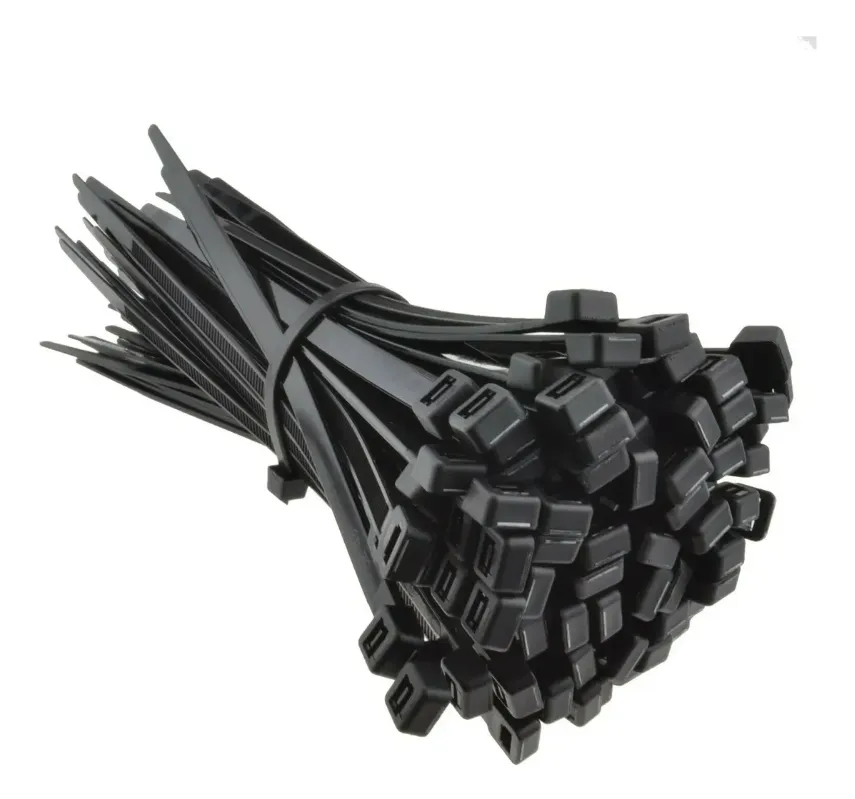 PAQUETE AMARRA NYLON 20CM X 4,8 NEGRO