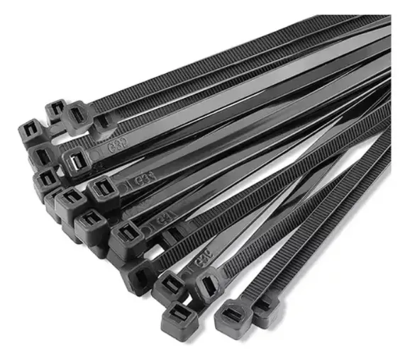 PAQUETE AMARRA NYLON 25CM X 4,8 NEGRO
