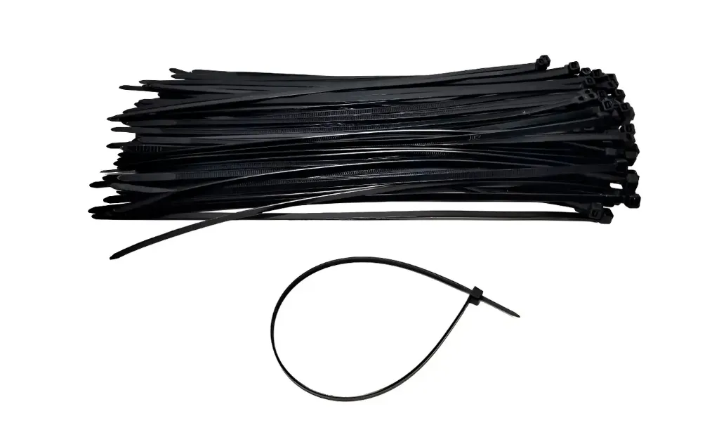PAQUETE AMARRA NYLON 40CM X 4,8 NEGRO