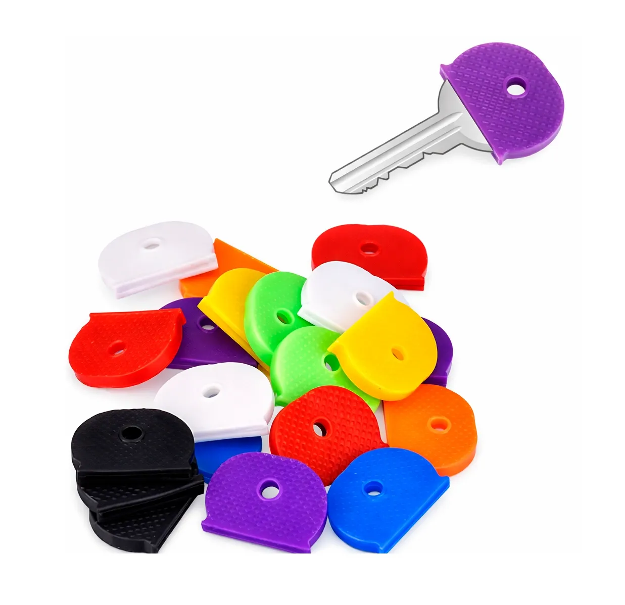 [81042] CAUCHO COLORES PARA MOLDE LLAVE