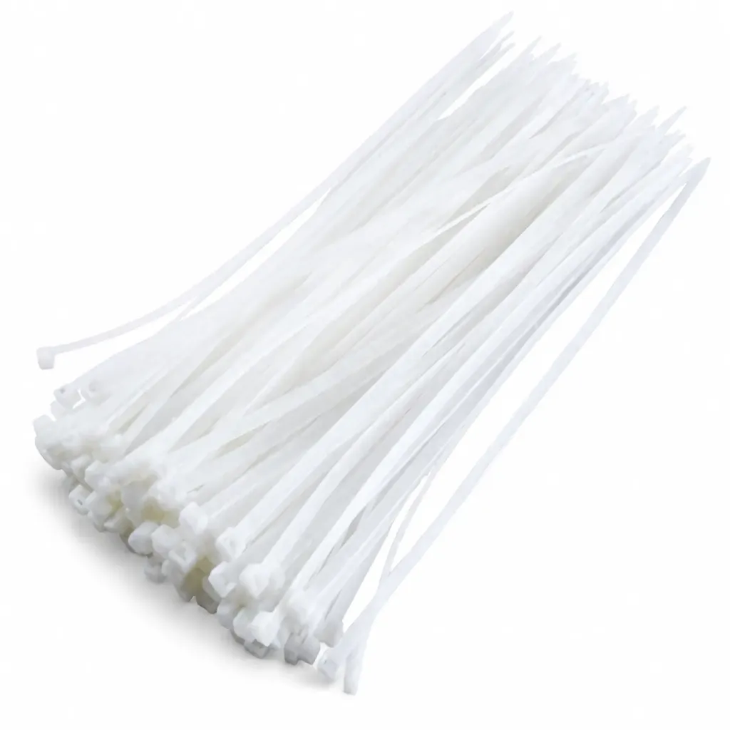 PAQUETE AMARRA NYLON 25CM X 4,8 BLANCO
