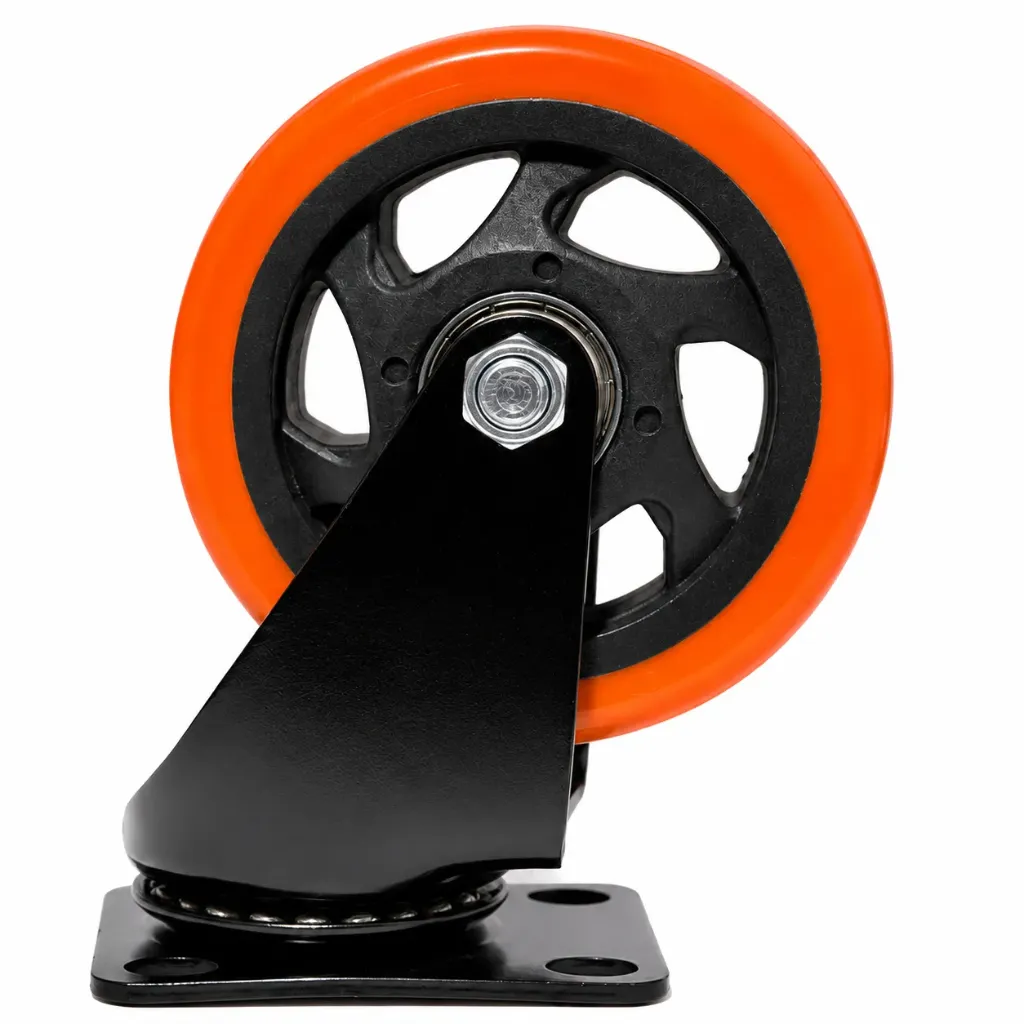 RODACHIN GIRATORIO NARANJA 5"