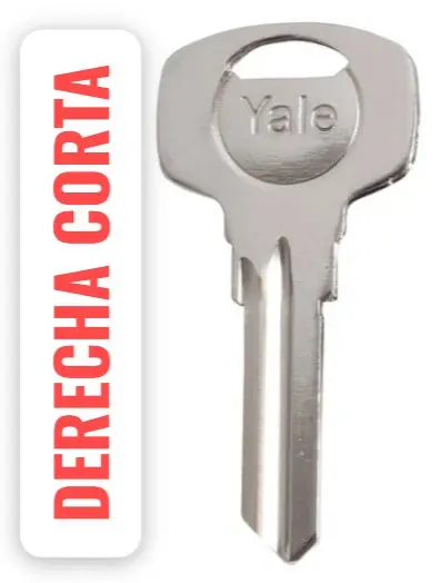 MOLDE LLAVE DERECHA YALE GRANDE CORTA 002