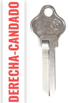 MOLDE LLAVE DERECHA CANDADO PEQUEÑO 004