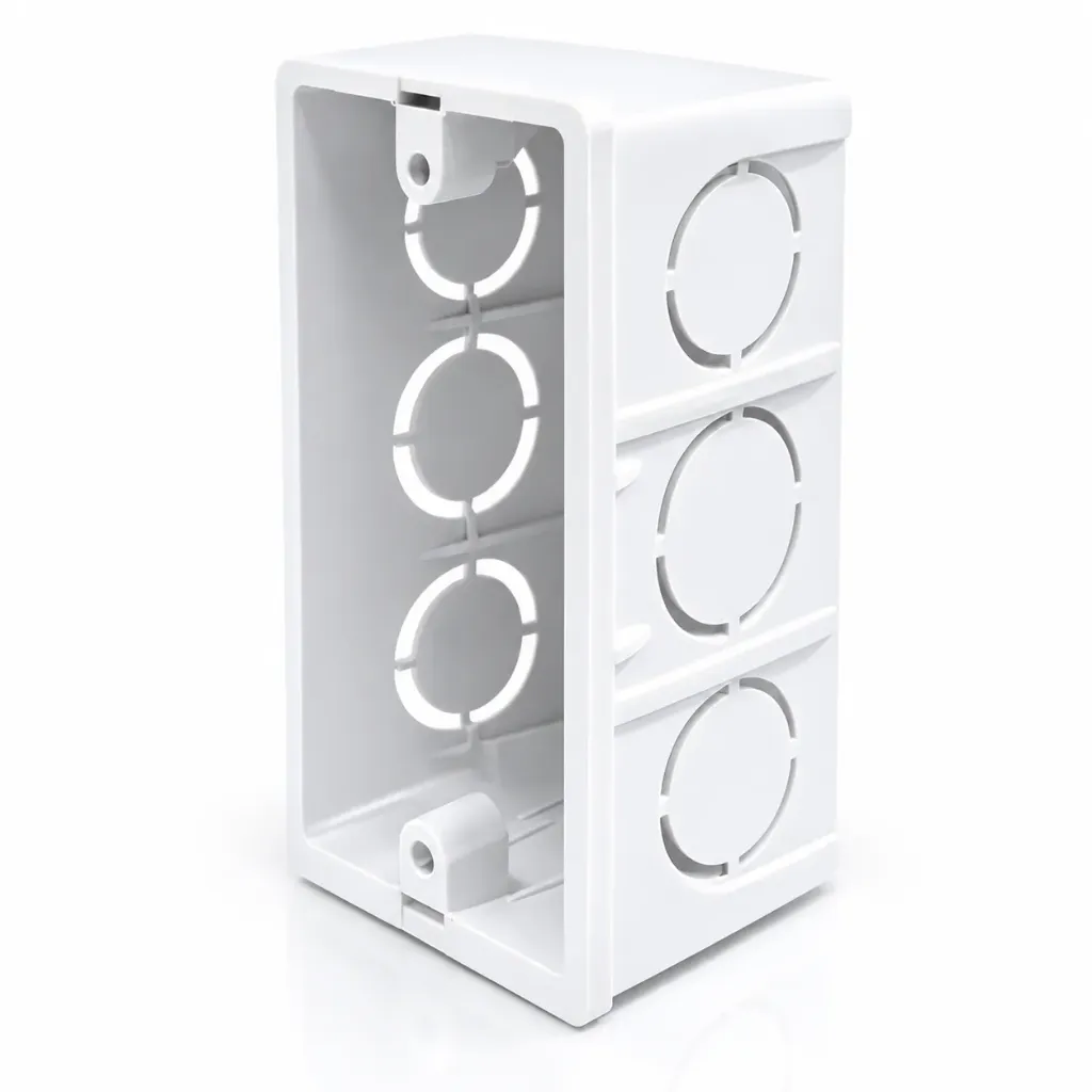 CAJA PVC DE INCRUSTAR 2 X 4