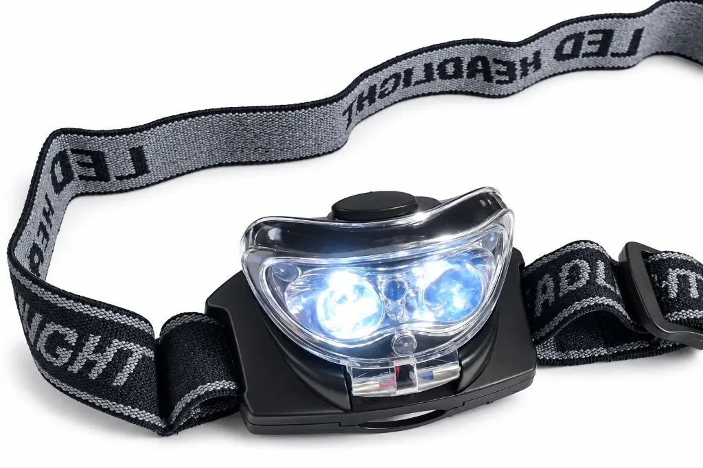 [604965] LINTERNA LED TIPO MINERA PILAS AAA - LUMINATIC