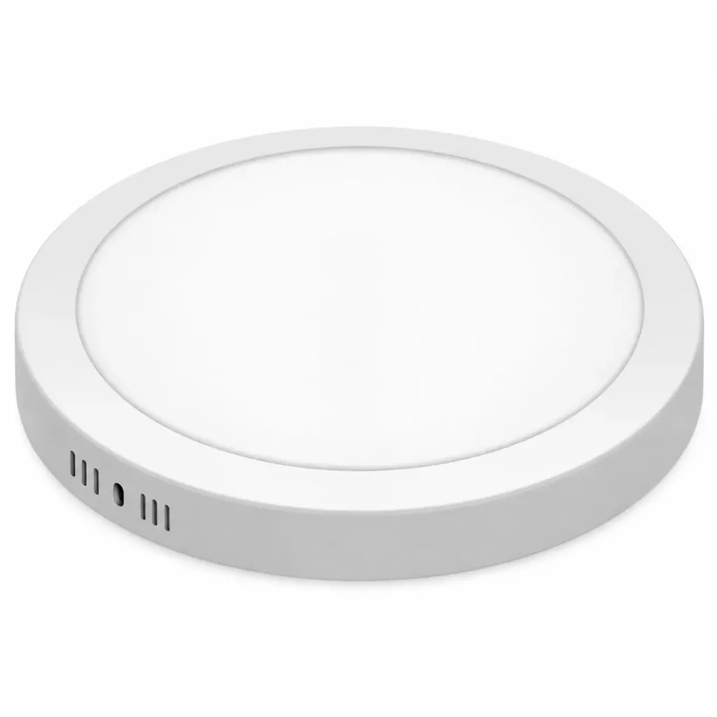 PANEL LED REDONDO SOBREPONER BLANCO 30W