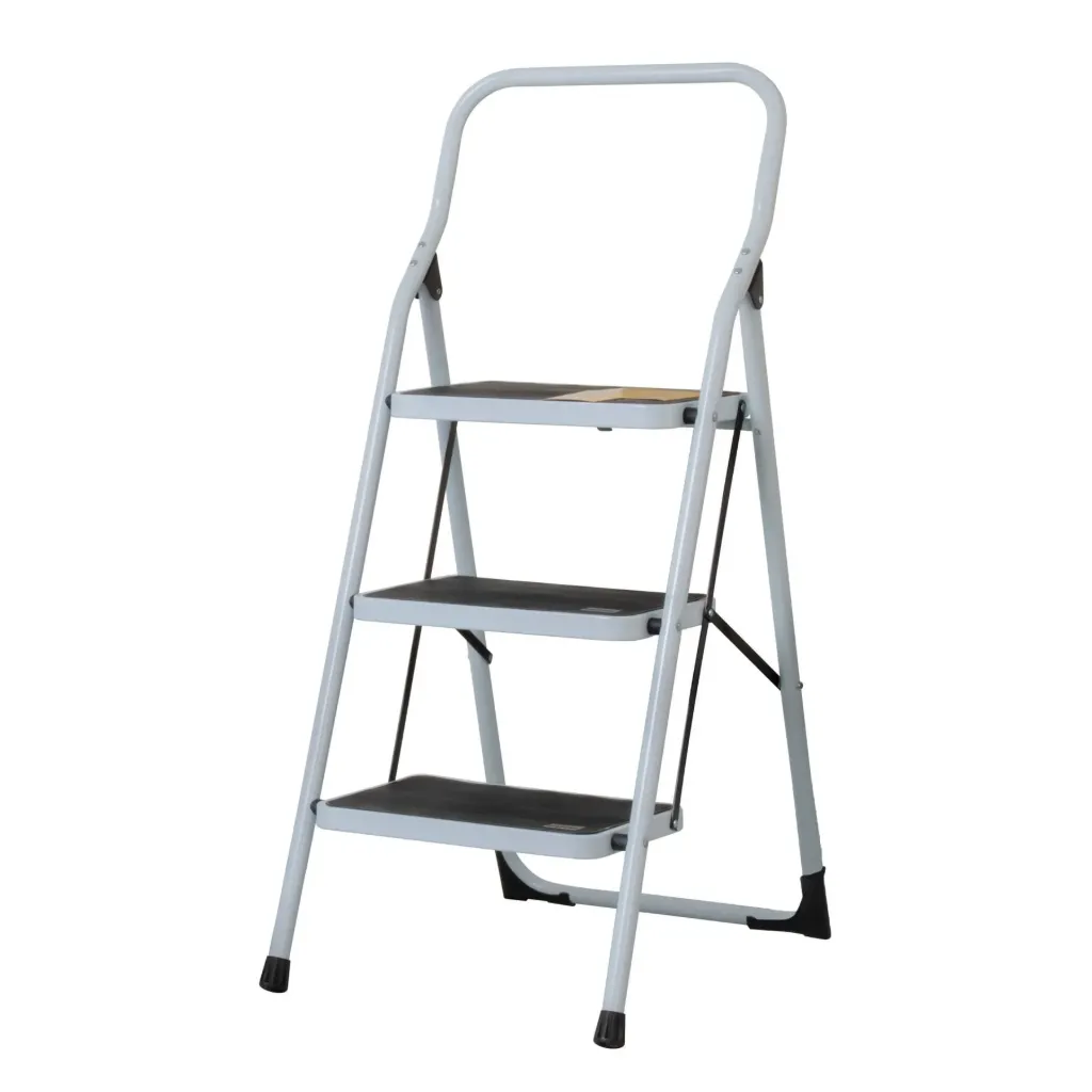 ESCALERA TUBULAR DE 3 PELDAÑOS - PRETUL