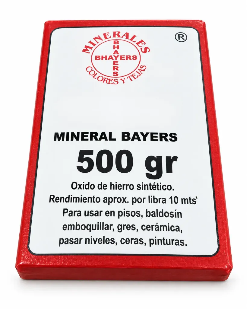 MINERAL ROJO X 500GR