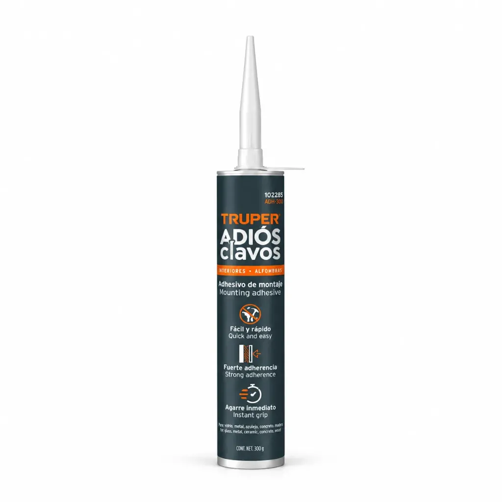 ADHESIVO ADIOS CLAVOS 400G - TRUPER