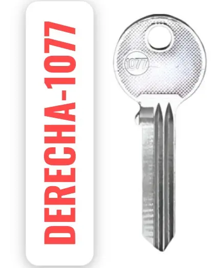 [1026] MOLDE LLAVE DERECHA YES 1077