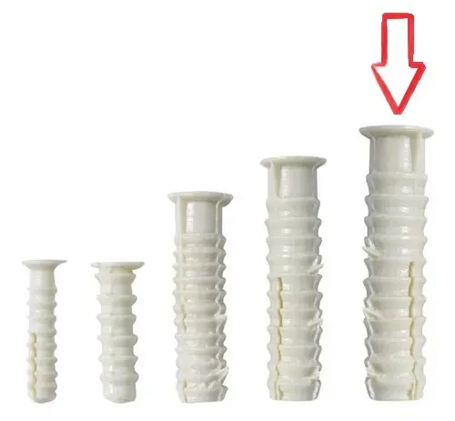 CHAZO CORRUGADO PLASTICO DE 1/2