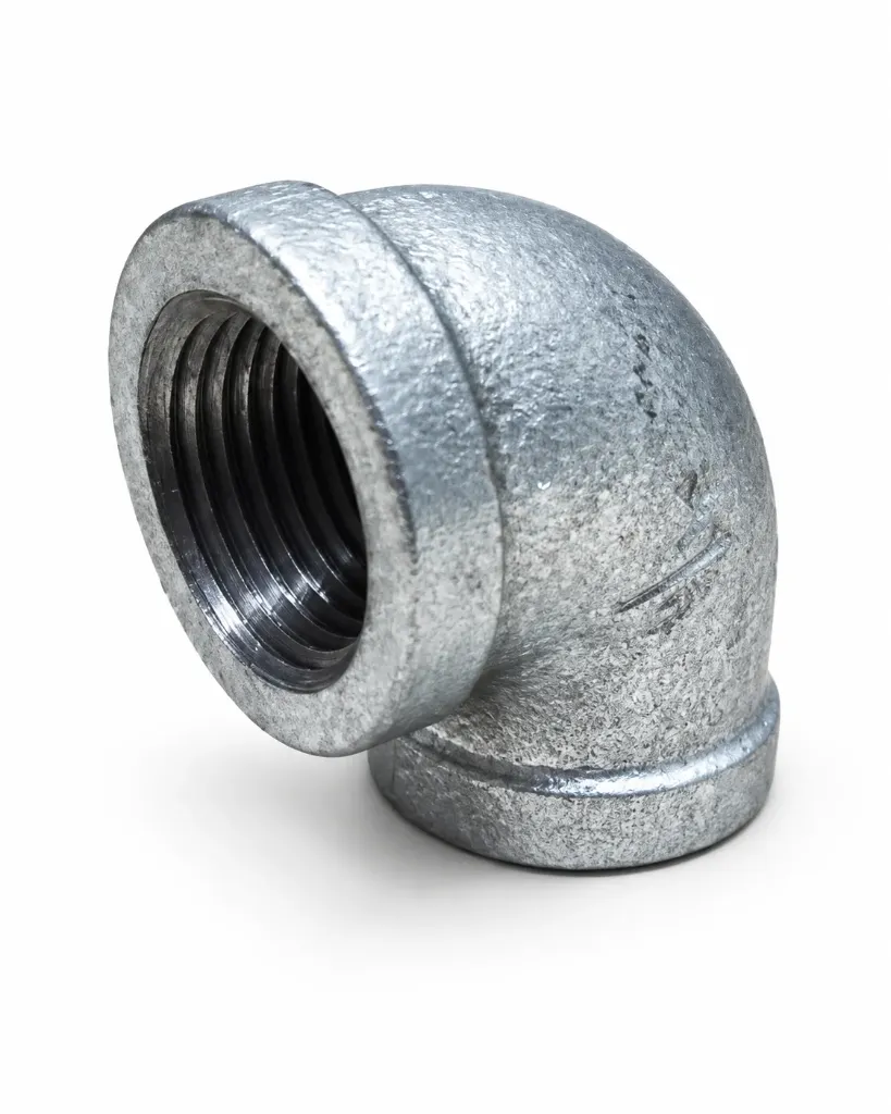 CODO GALVANIZADO 1/2" X 90
