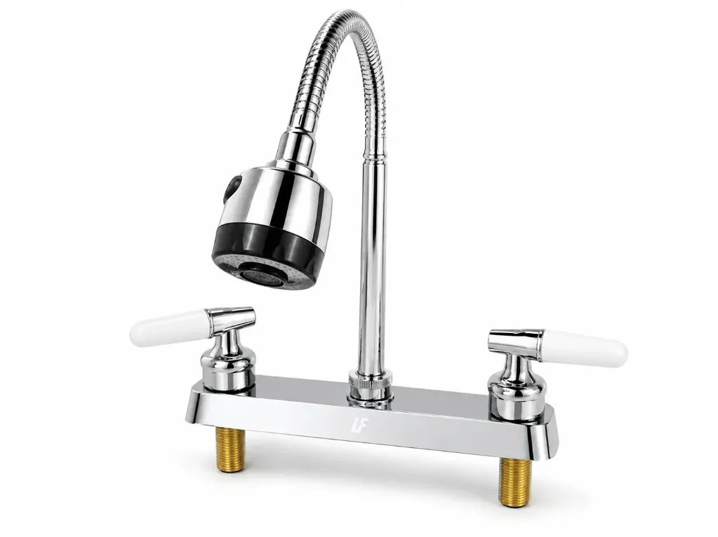 LLAVE LAVAPLATOS DOBLE FLEXIBLE 16161494 - UNIFER