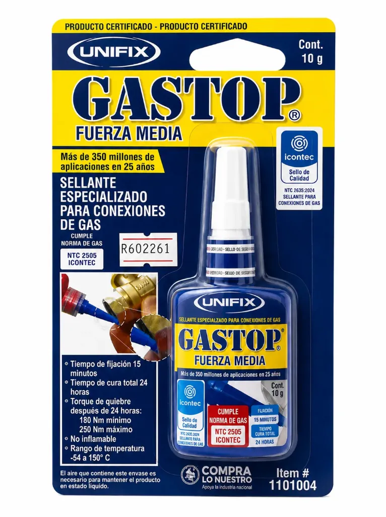 GASTOP FUERZA MEDIA 10G